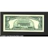 Image 2 : 1969-B $5 Federal Reserve Note, Fr-1971-F*, Gem CU. A very scarce Atlanta star note that catalogs fo