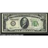 Image 1 : 1934-A $10 Federal Reserve Note, Fr-2006-B*, Fine-VF....
