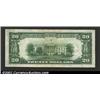 Image 2 : 1934 $20 Federal Reserve Note, Fr-2054-I, AU. There is a pinhole near the center....