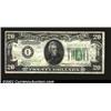 Image 1 : 1934 $20 Federal Reserve Note, Fr-2054-I, VF-XF....