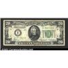 Image 1 : 1934 $20 Federal Reserve Note, Fr-2054-I, VF....