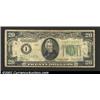 Image 1 : 1934-C $20 Federal Reserve Note, Fr-2057-I, Fine....