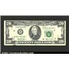 Image 1 : 1993 $20 Federal Reserve Note, Fr-2079-B*, XF. A few minor stains are present....