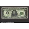 Image 1 : 1934-A $500 Federal Reserve Note, Fr-2202-G, VF+. There is a portion of a teller stamp visible on th