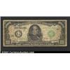 Image 1 : 1934-A $1,000 Federal Reserve Note, Fr-2212-G, VG. A small number "3" has been written in ink to the