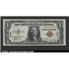 Image 1 : 1935-A $1 Hawaii Silver Certificate, Fr-2300, Gem CU. Perfectly centered and boldly embossed....