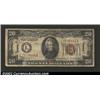 Image 1 : 1934-A $20 Hawaii Federal Reserve Note, Fr-2305, Fine. A few small rust spots are present....