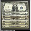 Image 1 : A Group of Seven miscellaneous $1 Silver Certificates, including a 1935B, (3) 1935C's, and (3) 1935D