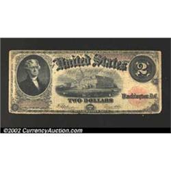 1917 $2 Legal Tender Note, Fr-60, VG....