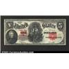 Image 1 : 1907 $5 Legal Tender Note, Fr-91, Fine-VF....