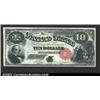 Image 1 : 1880 $10 Legal Tender Note, Fr-113, Gem CU. This well centered Gem Jackass Note has all of the chara