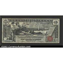 1896 $1 Silver Certificate, Fr-224, VF. A problem-free mid-grade circulated example of this always p