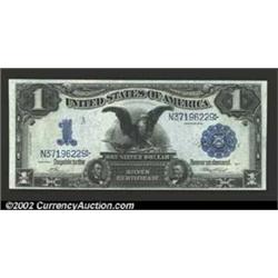 1899 $1 Silver Certificate, Fr-228, Gem CU. Deeply embossed and fully original, this gorgeous Gem wo