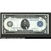 Image 1 : 1914 $5 Federal Reserve Note, Fr-871b, VF-XF....