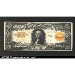 1922 $20 Gold Certificate, Fr-1187, Fine-VF....