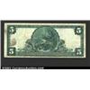 Image 2 : Youngstown, OH - $5 1902 Plain Back Fr. 606 Mahoning National Bank of Youngstown Ch. # 2350Very Fine