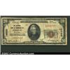 Image 1 : Hominy, OK - $20 1929 Ty. 1 NB of Commerce of Hominy Ch. # 10002Only eight small size notes are know
