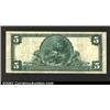 Image 2 : Milwaukee, WI - $5 1902 Plain Back Fr. 607 Marine National Bank of Milwaukee Ch. # 5458Very Fine....