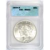 Image 1 : 1934-D PEACE SILVER DOLLAR ICG MS63