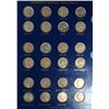 Image 2 : 1938 THRU 1964 CIRCULATED JEFFERSON NICKEL COLLECTION IN A BLUE BINDER