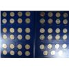 Image 4 : 1938 THRU 1964 CIRCULATED JEFFERSON NICKEL COLLECTION IN A BLUE BINDER