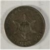 Image 2 : 1853 3 CENT SILVER XF