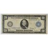 Image 1 : 1914  $20  FR note VG/F