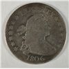 Image 1 : 1806  Bust quarter VG