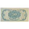 Image 2 : 5th issue 50 ct fractional currency  VF/XF  est $30-$35