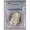 Image 1 : 1886S  Morgan $ PCGS64    est $775-$800