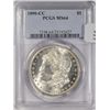 Image 1 : 1890CC  Morgan $ PCGS64   est $1100-$1200