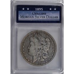 1895-O MORGAN SILVER DOLLAR VG+