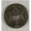 Image 2 : 1859 3 CENT SILVER AU CLEANED