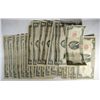 Image 1 : A LARGE LOT OF CIRCULATED U.S. CURRENCY WITH "STARS"