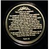Image 1 : PSALM 23 PRAYER ON A ONE OUNCE .999 SILVER ART ROUND