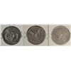 Image 2 : ( 3 ) NICE CIRCULATED MORGAN SILVER DOLLARS