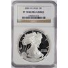 Image 1 : 2006W silver proof Eagle  NGC PF70 Ultra Cameo   est $80-$85