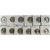 Image 1 : WASHINGTON QUARTER LOT ALL BU COINS 12 COINS TOTAL