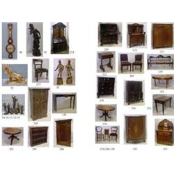 "A late 19th C Oak OPEN BOOKCASE, heavily carved frieze depicting dragons over two shelves with leat