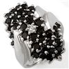 Image 1 : Natural 2.0 ctw Diamond Ring 10K White Gold