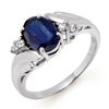 Image 1 : Genuine 1.67 ctw Sapphire & Diamond Ring 10k Gold