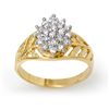 Image 1 : Natural 0.25 ctw Diamond Ring 10K Yellow Gold