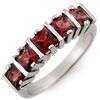 Image 1 : Genuine 1.50 ctw Pink Tourmaline Ring 10K White Gold
