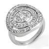 Image 1 : Natural 1.30 ctw Diamond Ring 14K White Gold