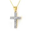 Image 1 : Natural 0.20 ctw Diamond Pendant 10K Yellow Gold