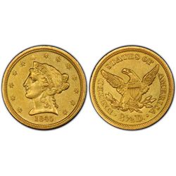 $2.5 Liberty Gold - Quarter Eagles - 1840 to 1907 - Random date
