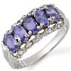 Image 1 : Genuine 1.80 ctw Tanzanite & Diamond Ring 10K Gold
