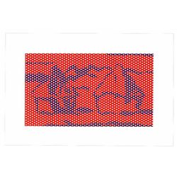 Roy Lichtenstein "Haystack #5" Lithograph
