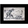 Image 1 : Antique Gallery Stamped Lithograph