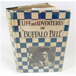 1927  LIFE AND ADVENTURES OF BUFFALO BILL  HARDCOVER BOOK